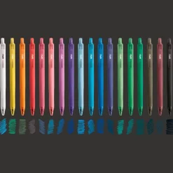 Długopisy żelowe z tuszem akrylowym Color Click, 18 kolorów