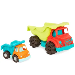 Dump Truck Duo - zestaw dwóch wywrotek z OLBRZYMIĄ ciężarówką Colossal Cruiser