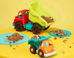 Dump Truck Duo - zestaw dwóch wywrotek z OLBRZYMIĄ ciężarówką Colossal Cruiser