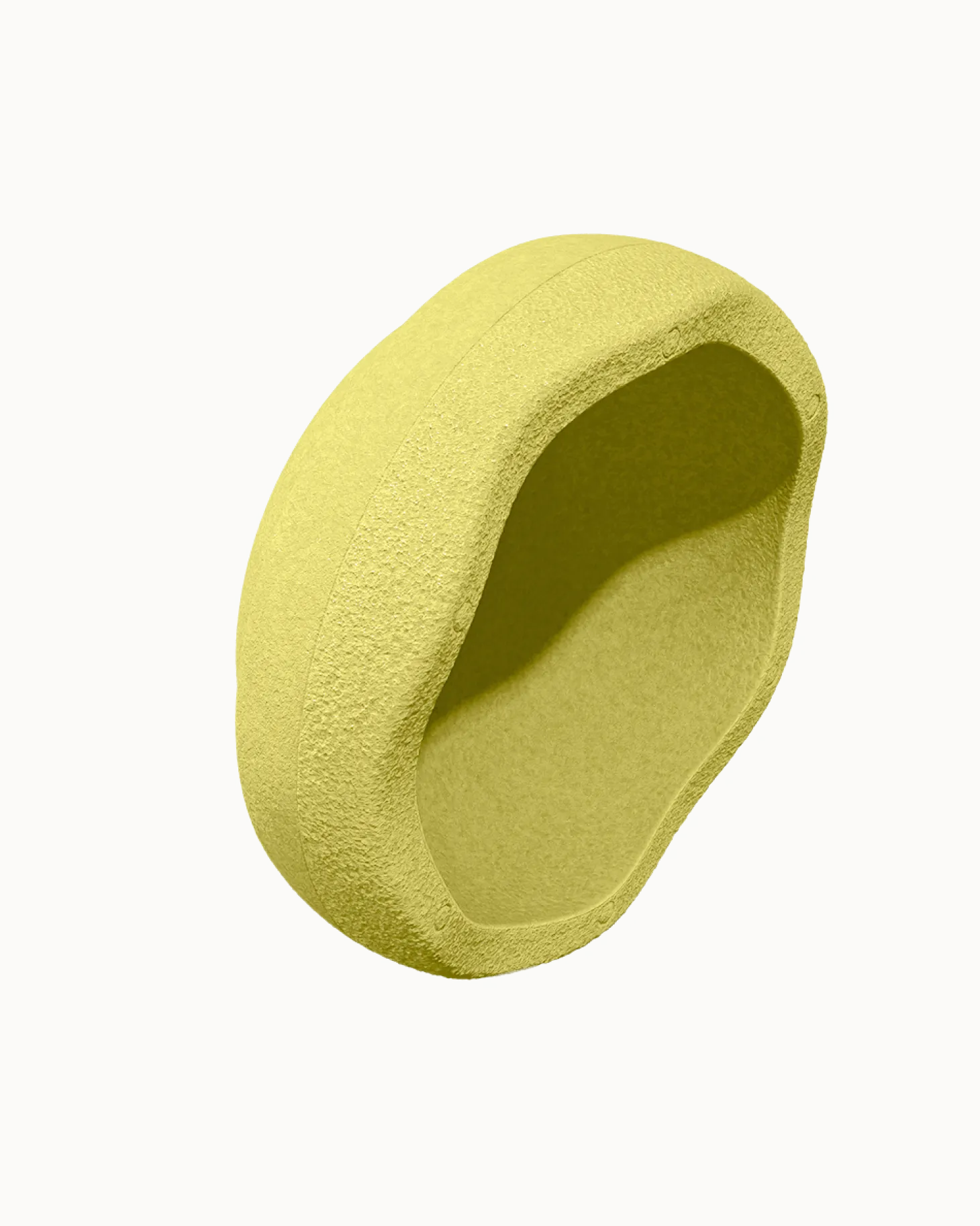 Dysk sensoryczny do zabaw ruchowych Stapelstein® Original - light yellow