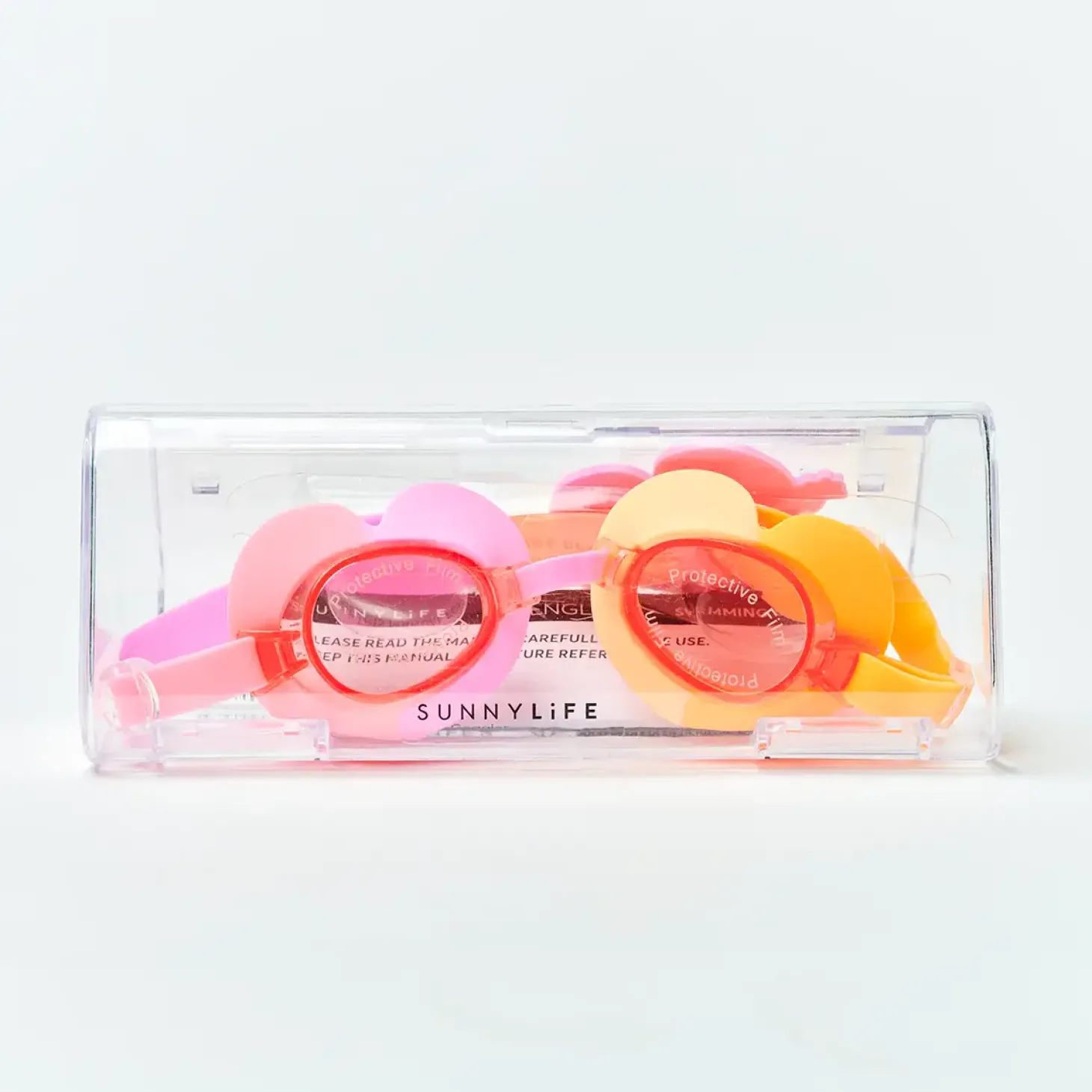 Dziecięce okulary do pływania - Poppy the Peach