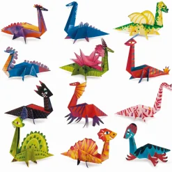 EASY ORIGAMI - zestaw kreatywny - DINOZAURY