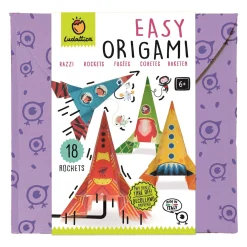 EASY ORIGAMI - zestaw kreatywny - RAKIETY