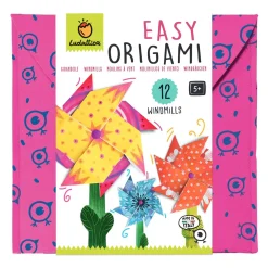 EASY ORIGAMI - zestaw kreatywny - WIATRACZKI
