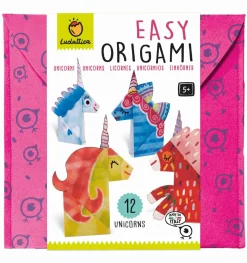 EASY ORIGAMI - zestaw kreatywny - JEDNOROŻCE
