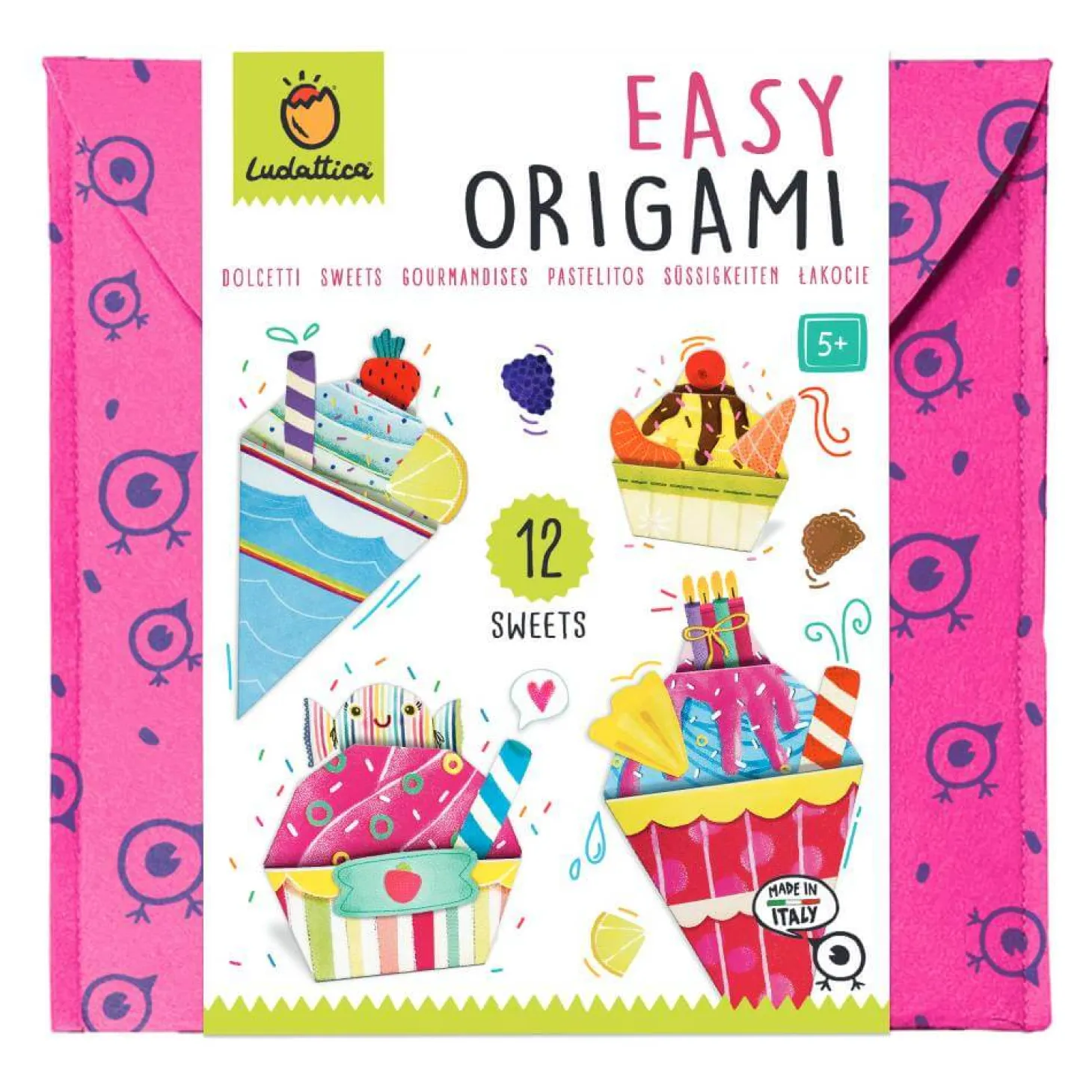 EASY ORIGAMI - zestaw kreatywny - ŁAKOCIE