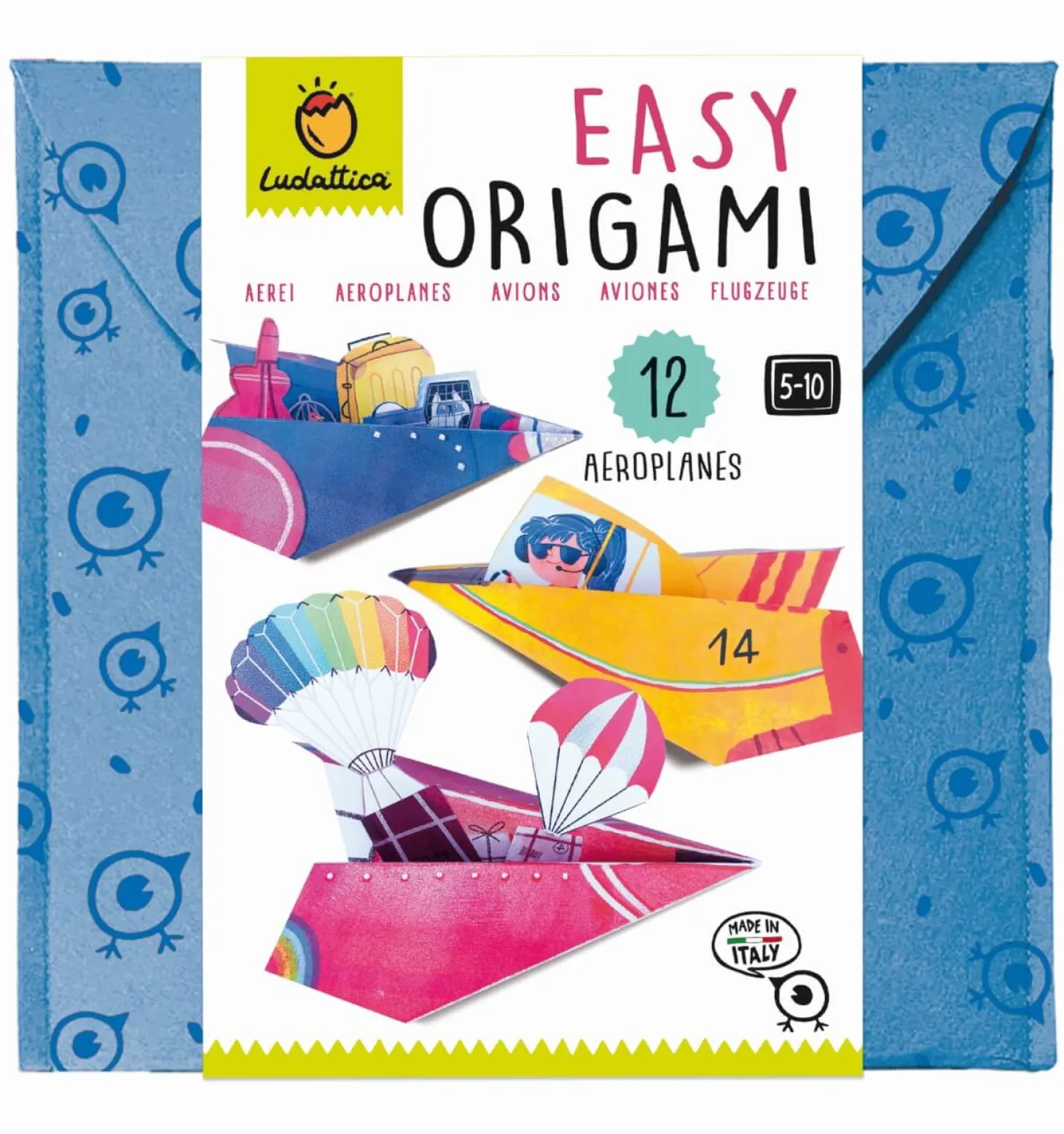 EASY ORIGAMI - zestaw kreatywny - SAMOLOTY