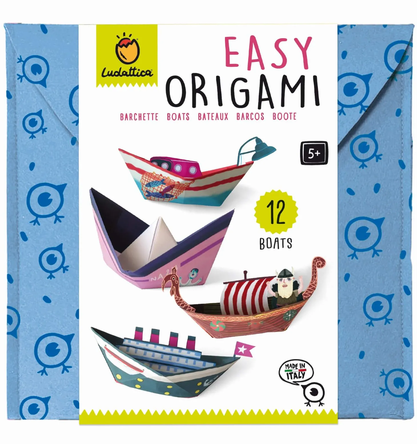 EASY ORIGAMI - zestaw kreatywny - STATKI