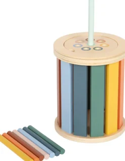 Edukacyjna gra Montessori sortowanie i dopasowywanie z bębnem
