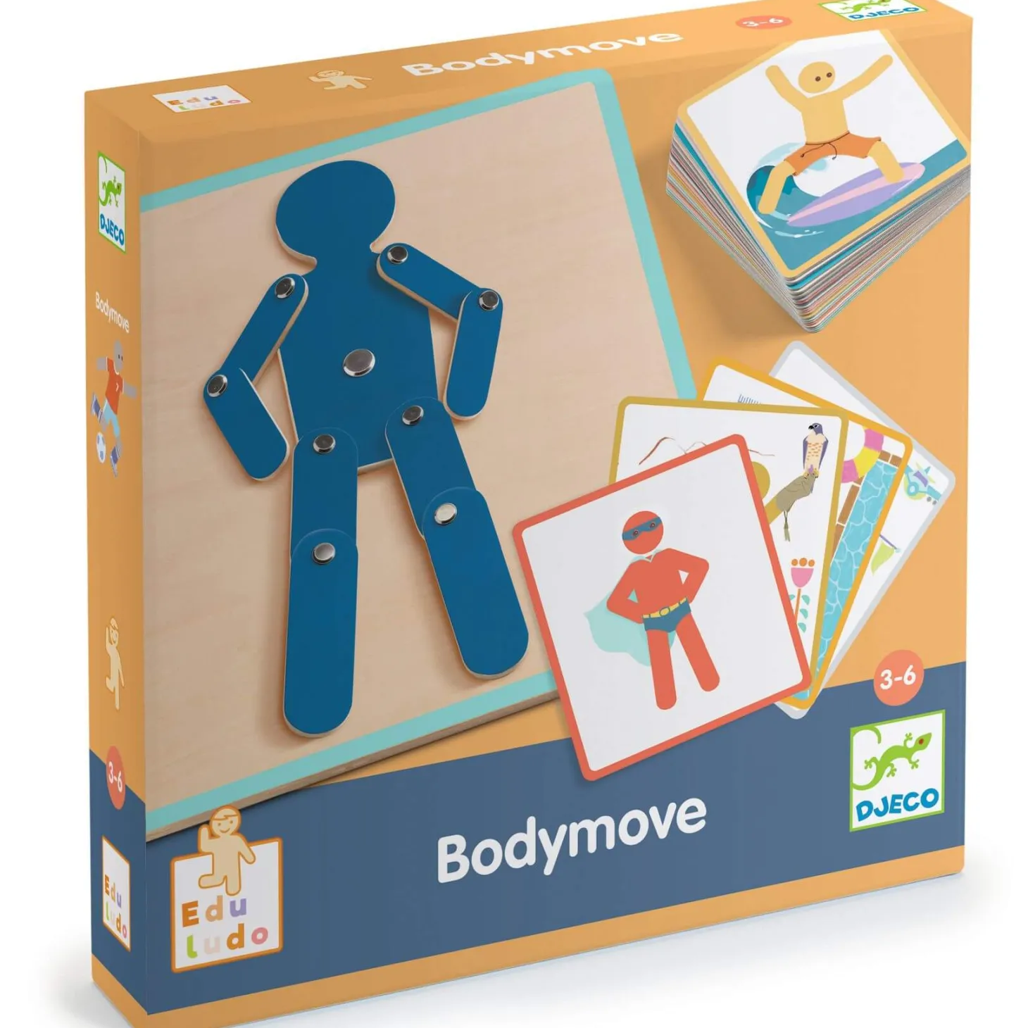 Eduludo gra edukacyjna BODYMOVE