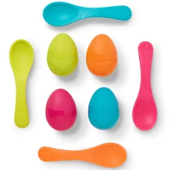 Egg & Spoon Racers - zestaw do zabawy w wyścigi z jajkami na łyżkach