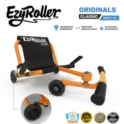 EzyRoller Classic Pojazd gokart napędzany nogami klasyczny 3-12 lat - Orange