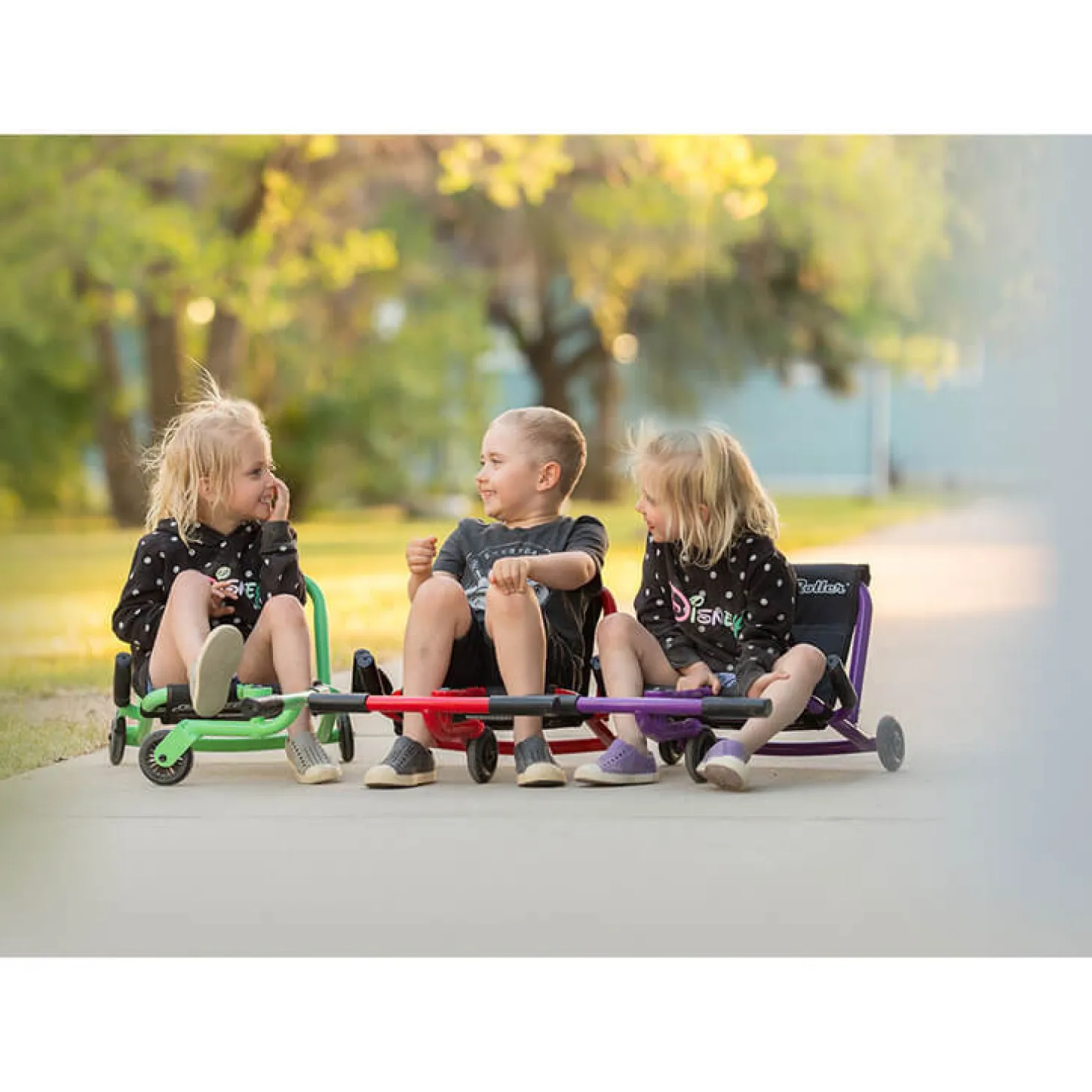 EzyRoller Classic Pojazd gokart napędzany nogami klasyczny 3-12 lat - Purple