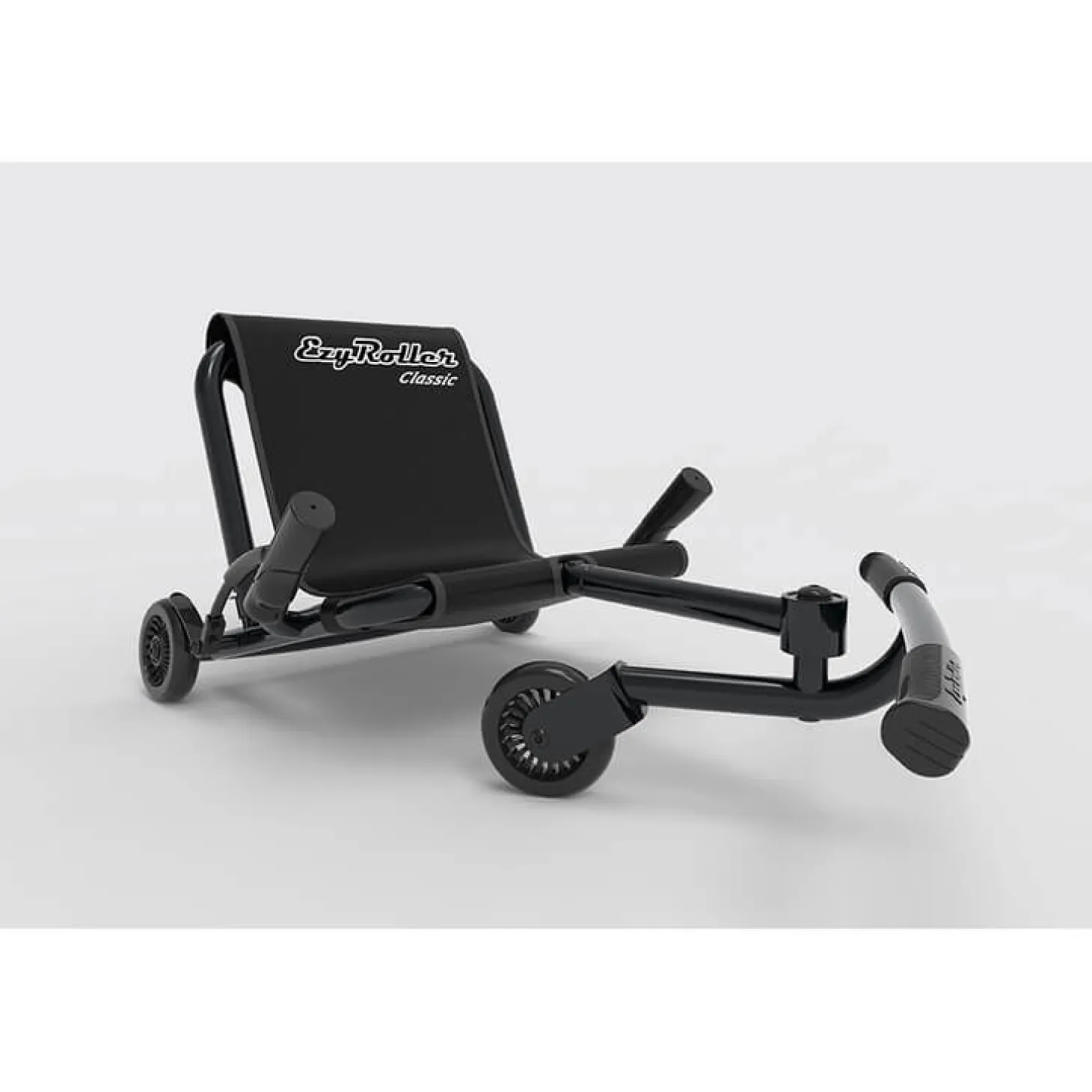 EzyRoller Classic Pojazd gokart napędzany nogami klasyczny 3-12 lat - Metal Black