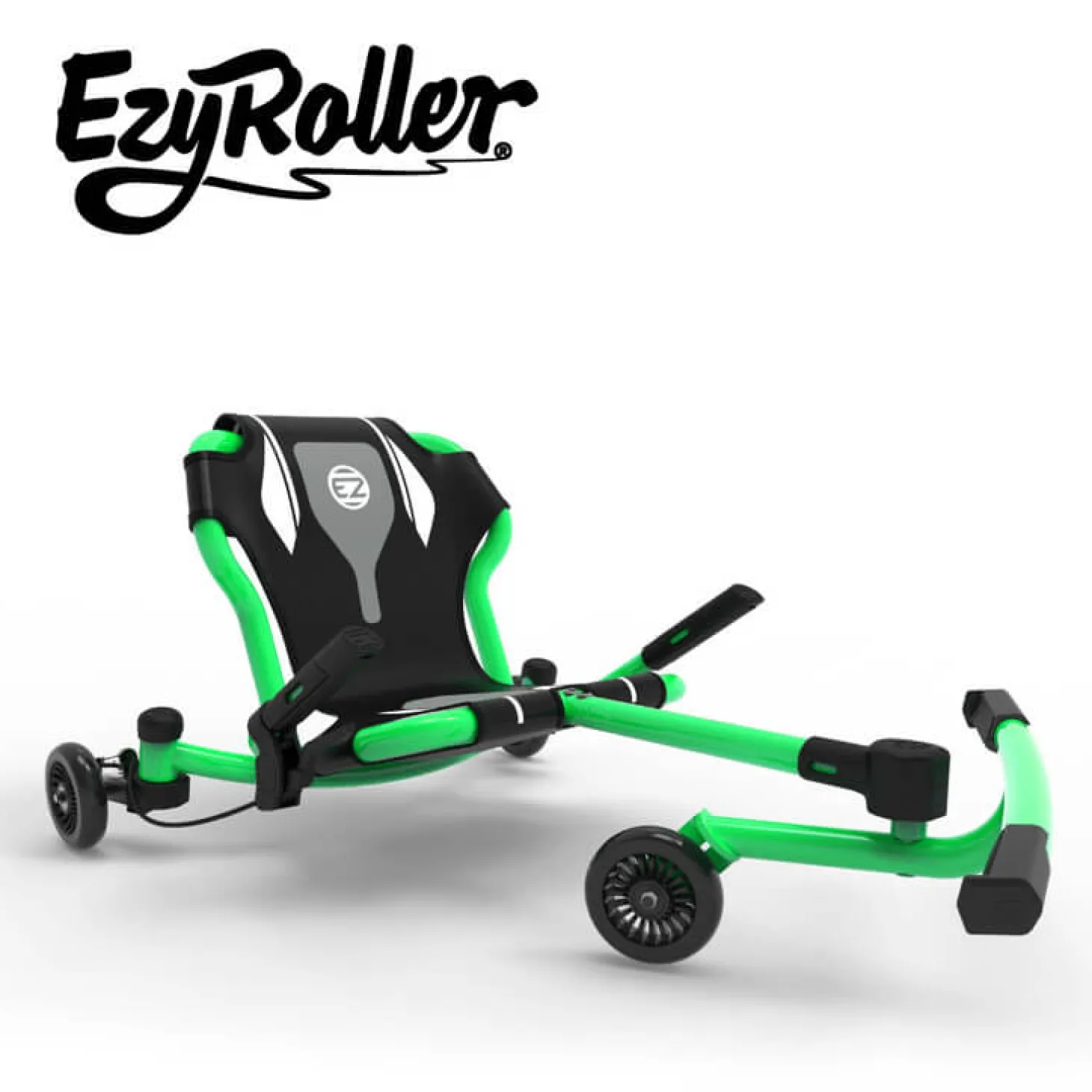 EzyRoller Drifter X Pojazd gokart napędzany nogami driftingowy 4-12 lat - Lime green