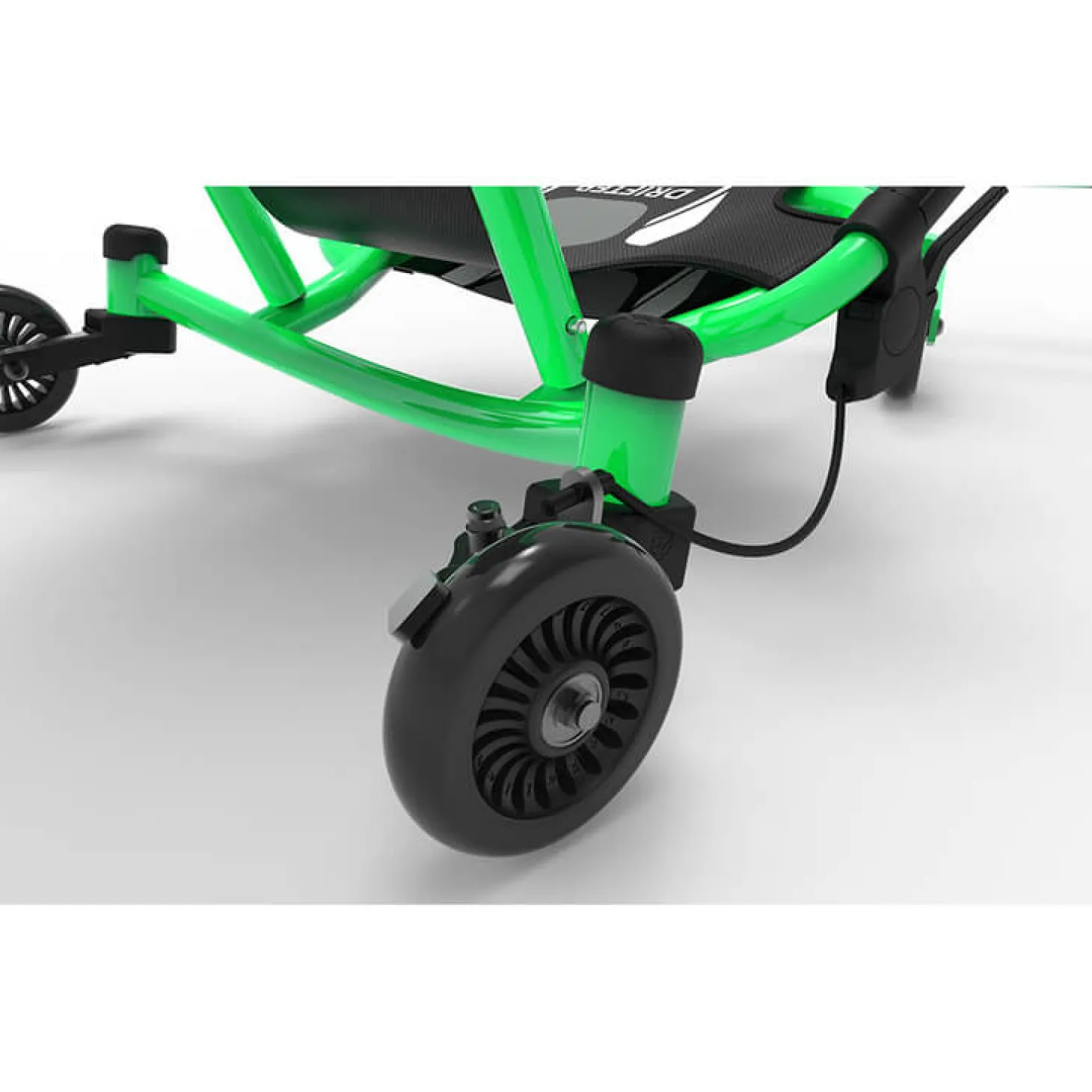EzyRoller Drifter X Pojazd gokart napędzany nogami driftingowy 4-12 lat - Lime green