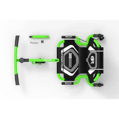 EzyRoller Spinner Pro X Pojazd gokart napędzany nogami z funkcją 360° 10 lat+ - Green