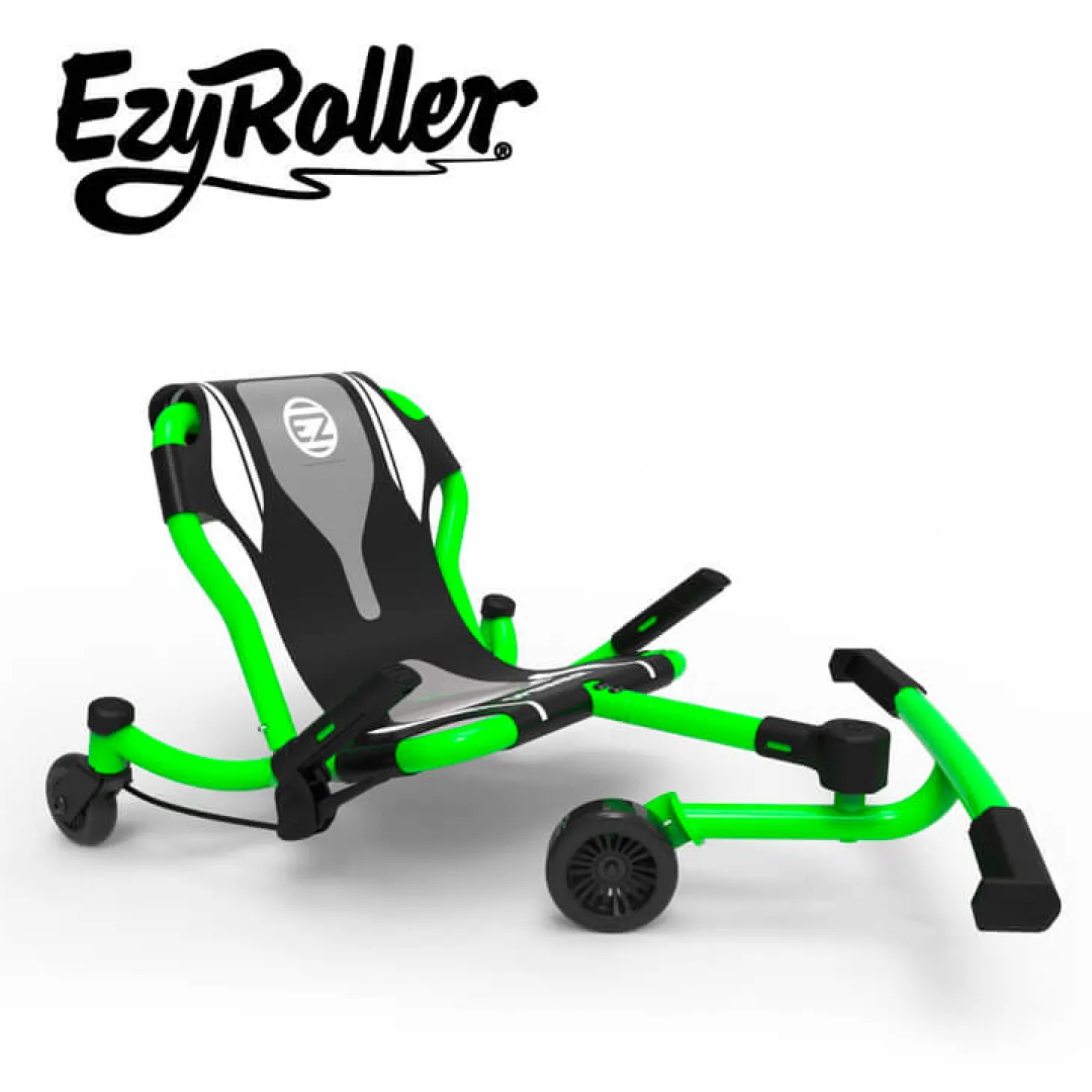 EzyRoller Spinner X Pojazd gokart napędzany nogami z funkcją 360° 4-12 lat - Green