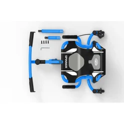 EzyRoller Spinner X Pojazd gokart napędzany nogami z funkcją 360° 4-12 lat - Blue