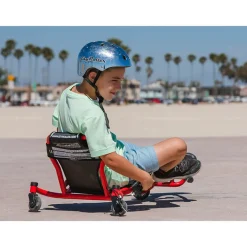 EzyRoller Spinner X Pojazd gokart napędzany nogami z funkcją 360° 4-12 lat - Blue