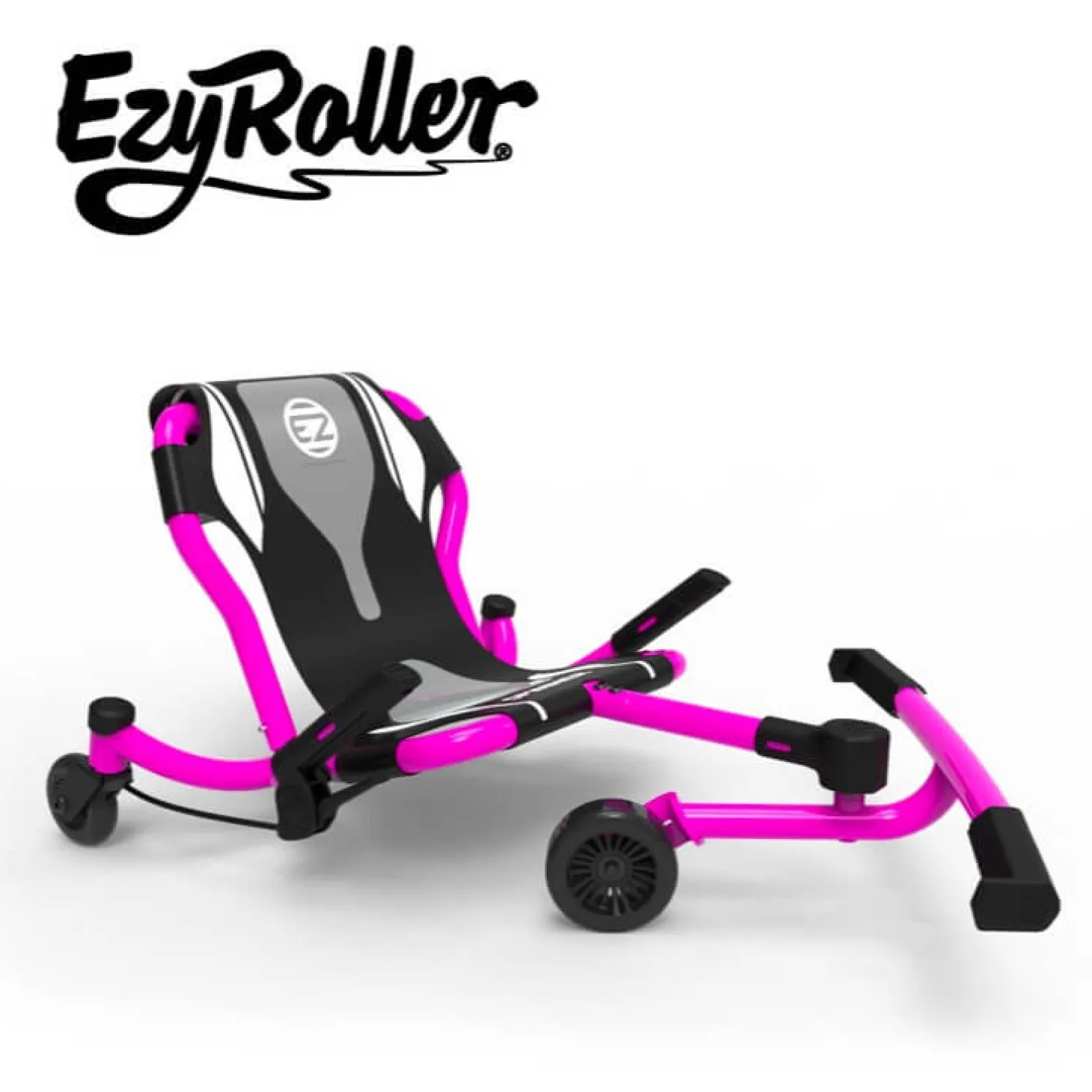 EzyRoller Spinner X Pojazd gokart napędzany nogami z funkcją 360° 4-12 lat - Pink