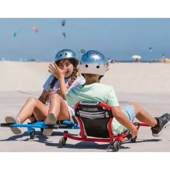 EzyRoller Spinner X Pojazd gokart napędzany nogami z funkcją 360° 4-12 lat - Pink