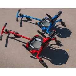 EzyRoller Spinner X Pojazd gokart napędzany nogami z funkcją 360° 4-12 lat - Pink