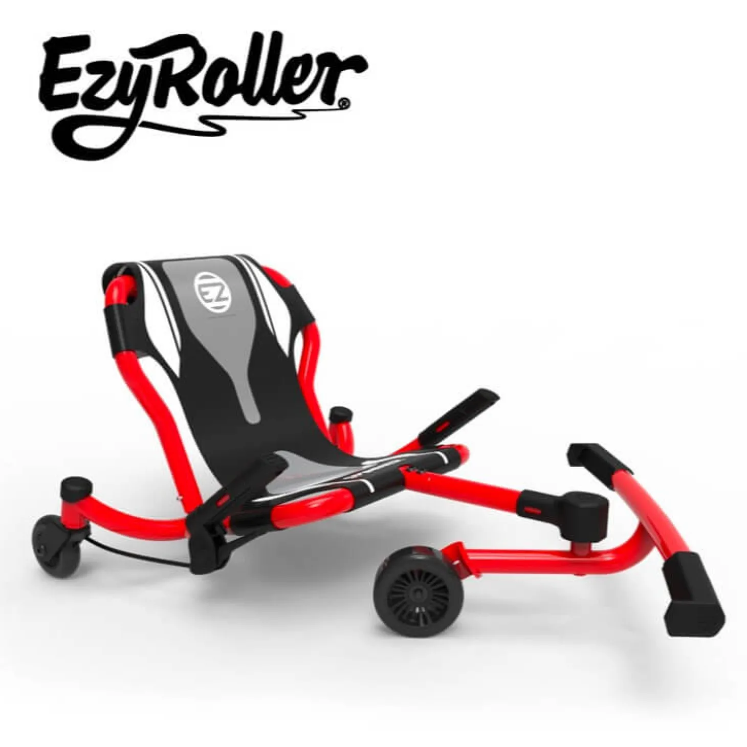 EzyRoller Spinner X Pojazd gokart napędzany nogami z funkcją 360° 4-12 lat - Red