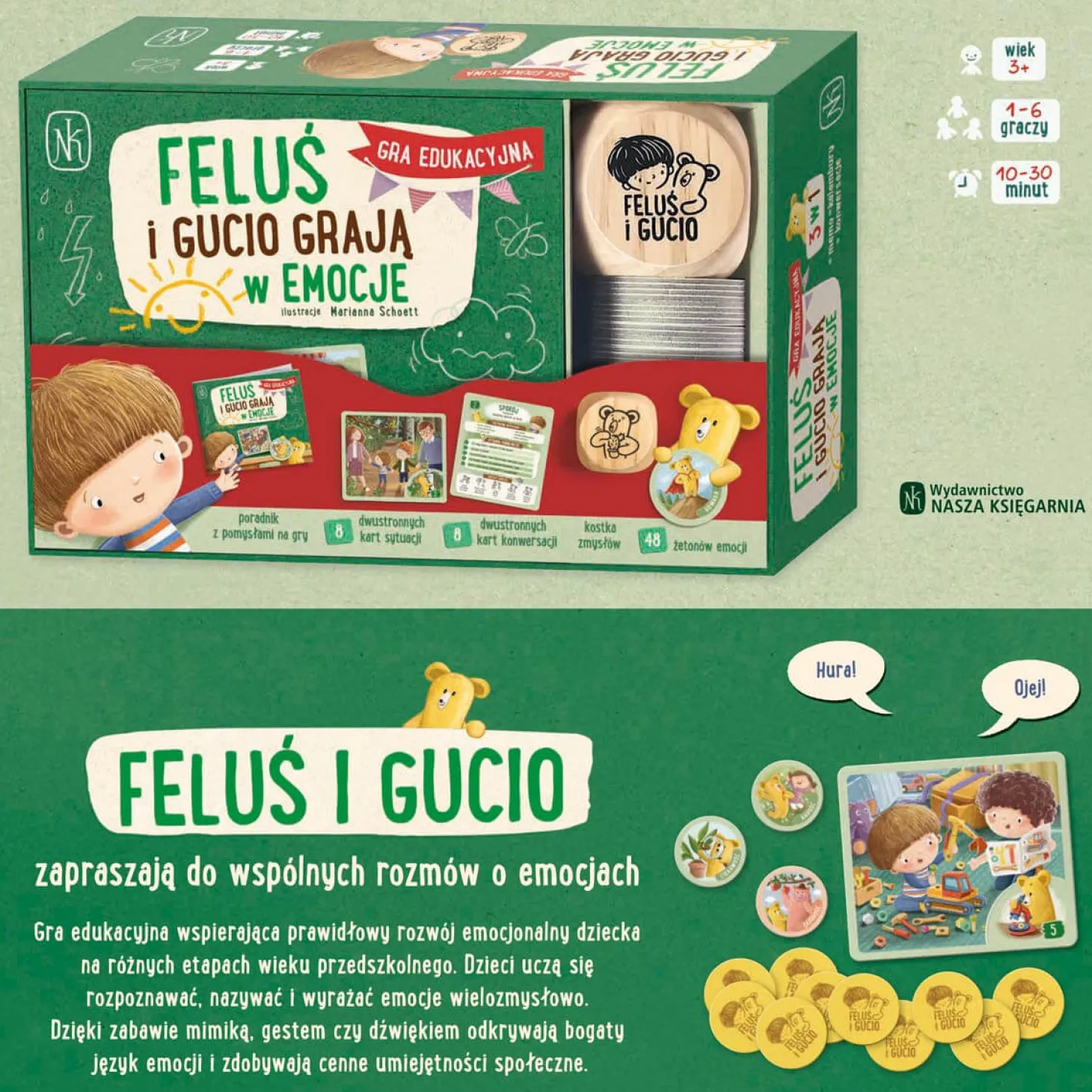 Feluś i Gucio grają w emocje