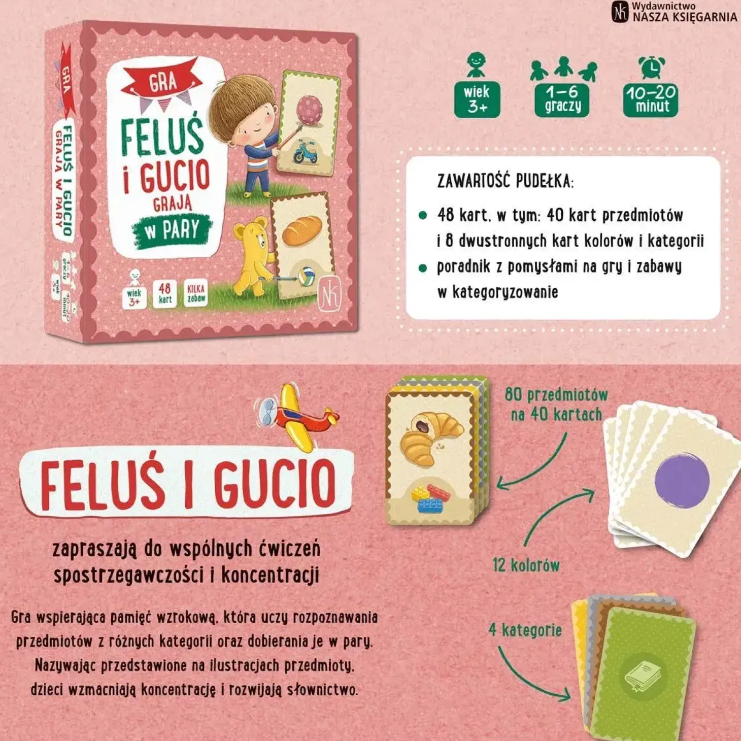 Feluś i Gucio grają w pary