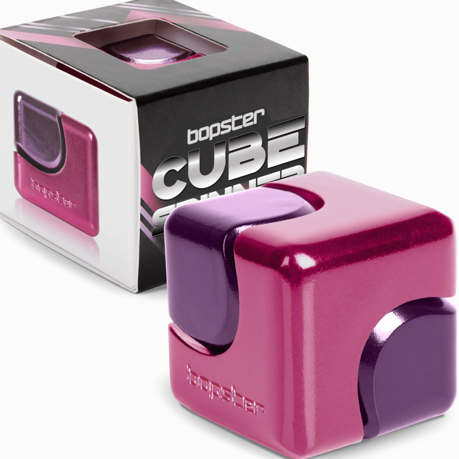 Fidget Cube Spinner - Różowy, Fioletowy