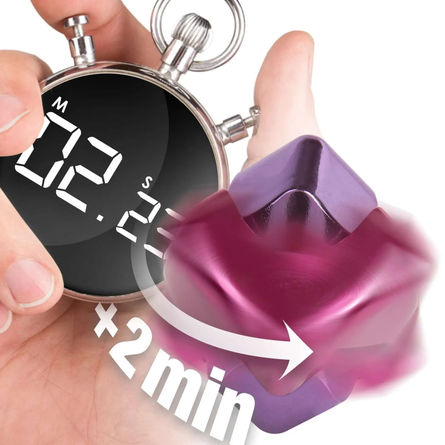 Fidget Cube Spinner - Różowy, Fioletowy
