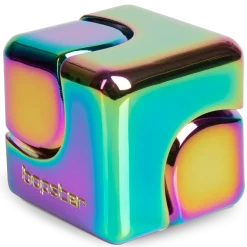 Fidget Cube Spinner - Wielokolorowy, Metaliczny