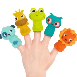 Finger Puppet Pets – pacynki na palce – zestaw 10 sztuk