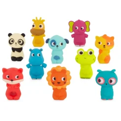 Finger Puppet Pets – pacynki na palce – zestaw 10 sztuk