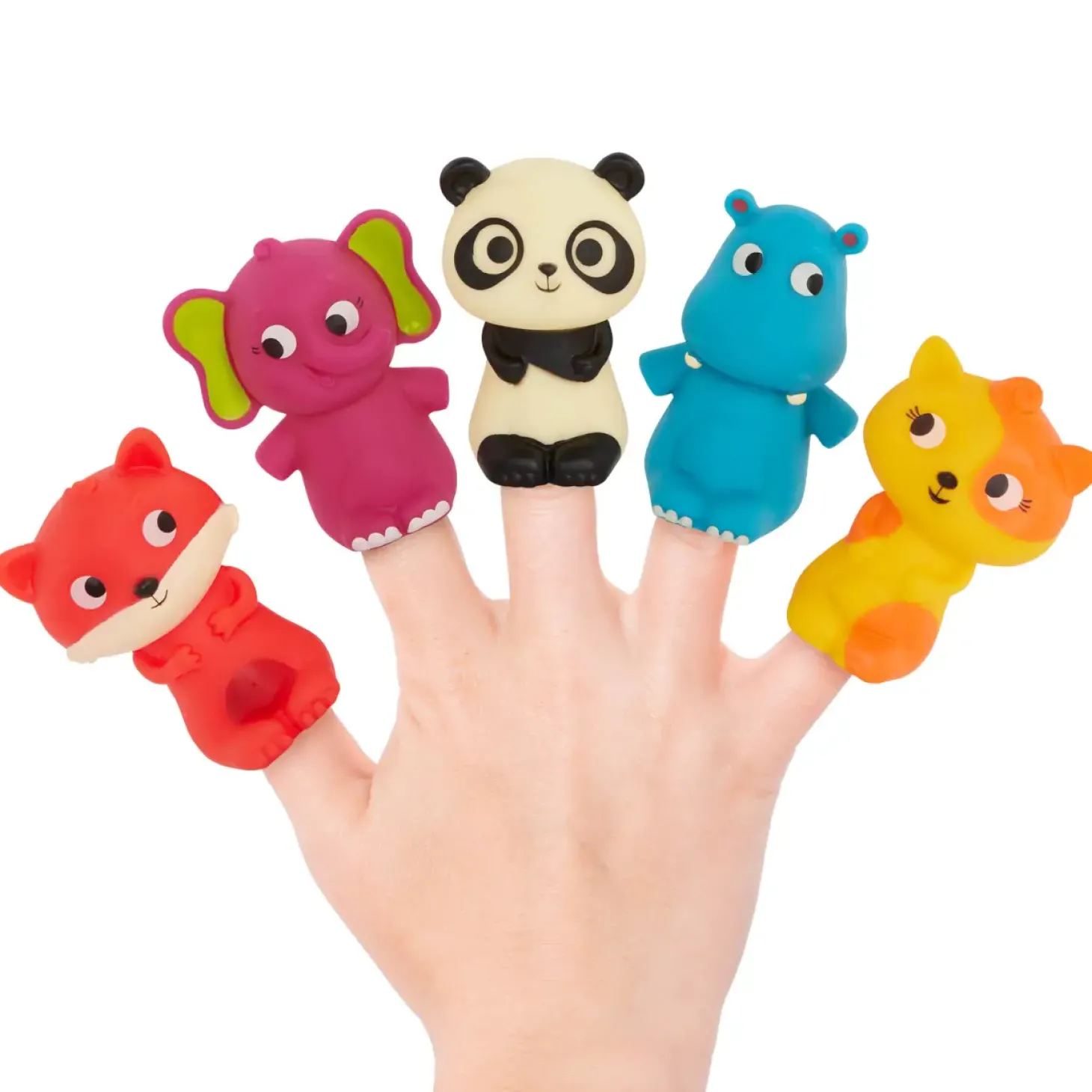 Finger Puppet Pets – pacynki na palce – zestaw 10 sztuk