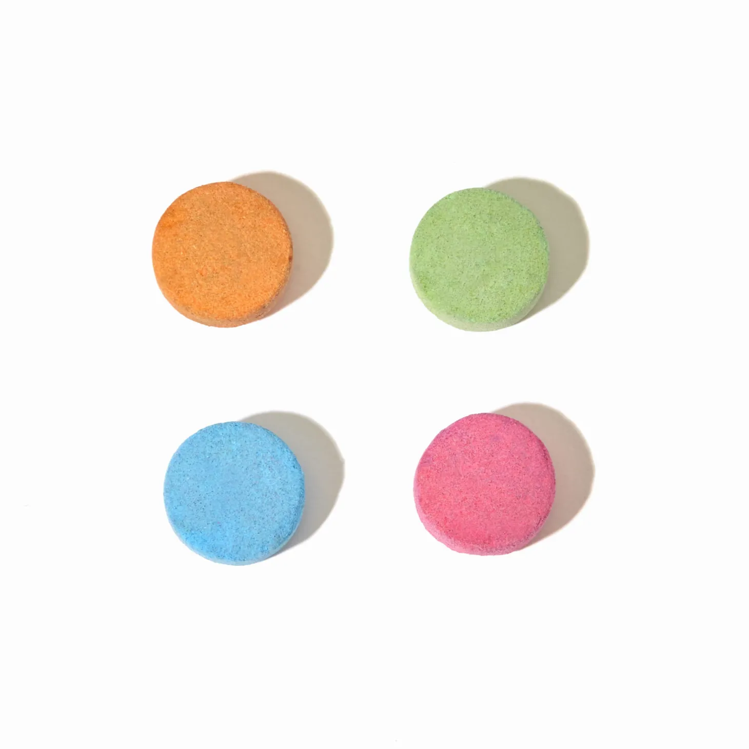Fizzy Plops tabletki do kąpieli w 4 kolorach, 40 x 3g