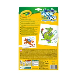 Flamastry mazaki dla dzieci zmywalne Super Tips, 24szt.