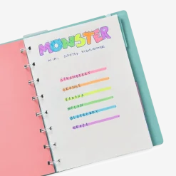 Flamastry Pachnące Neonowe Mini Małe Potworki, Monster