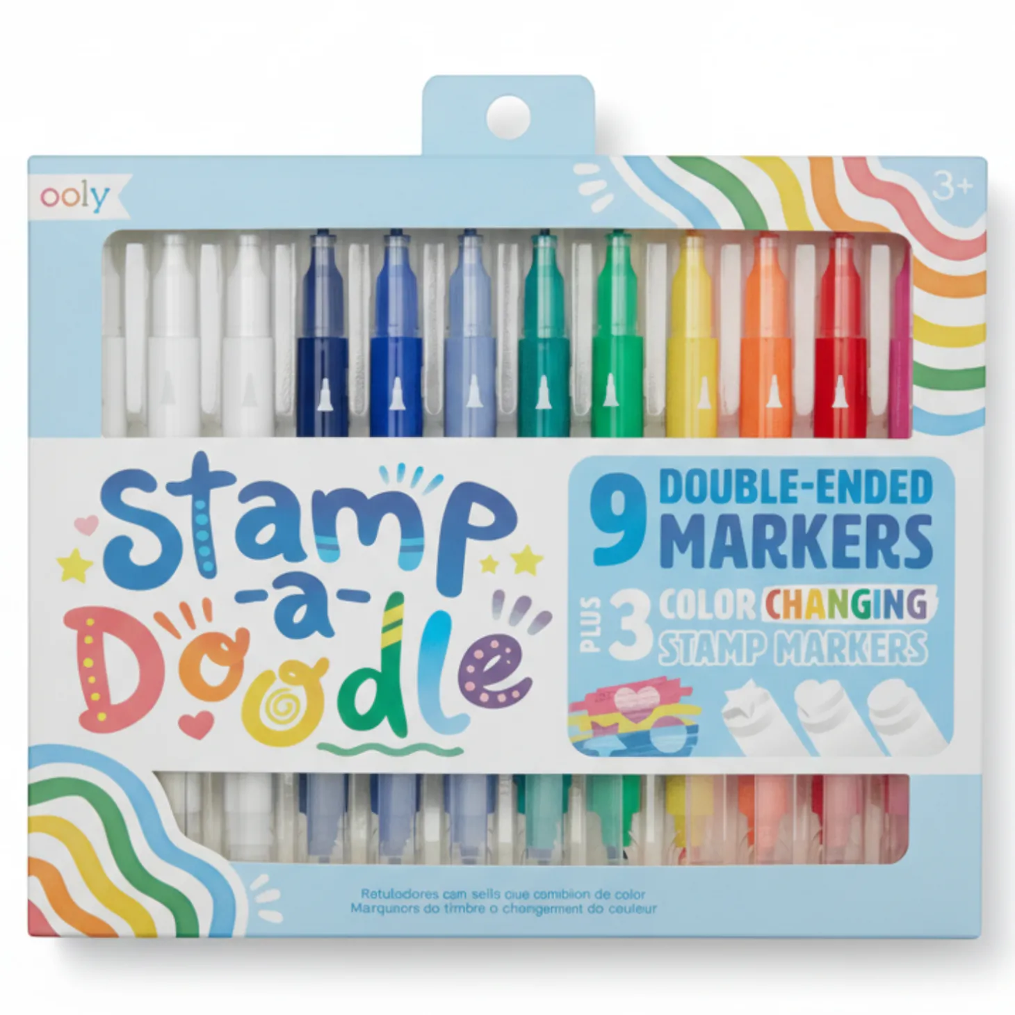 Flamastry z magicznymi stempelkami, Stamp-a-Doodle