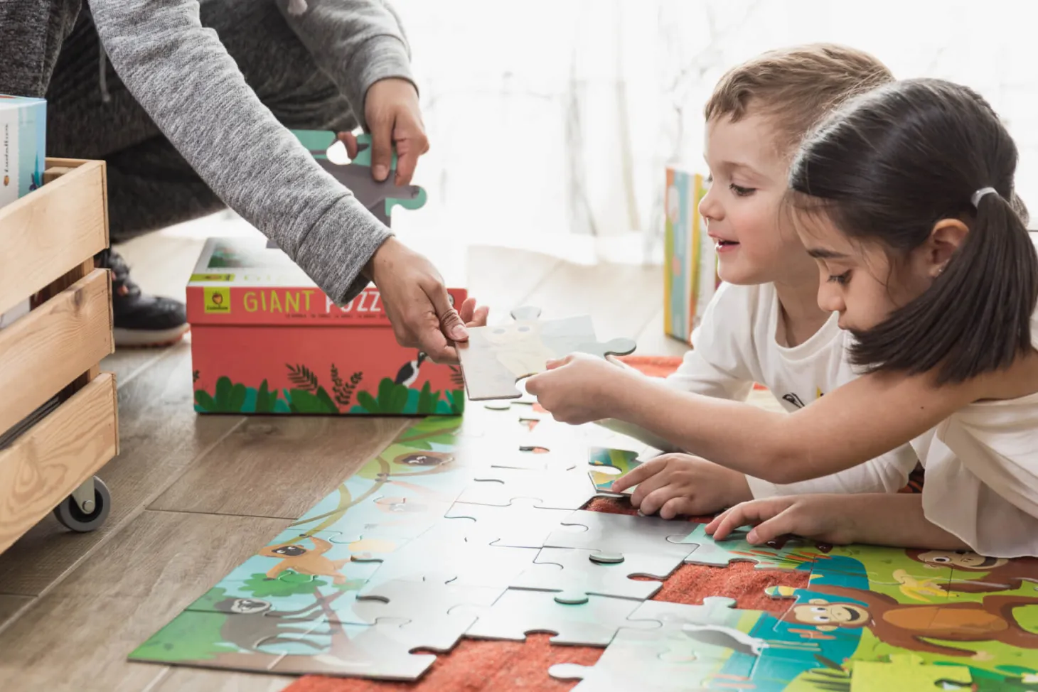 GIGANT PUZZLE – puzzle podłogowe – DŻUNGLA