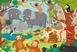GIGANT PUZZLE – puzzle podłogowe – DŻUNGLA