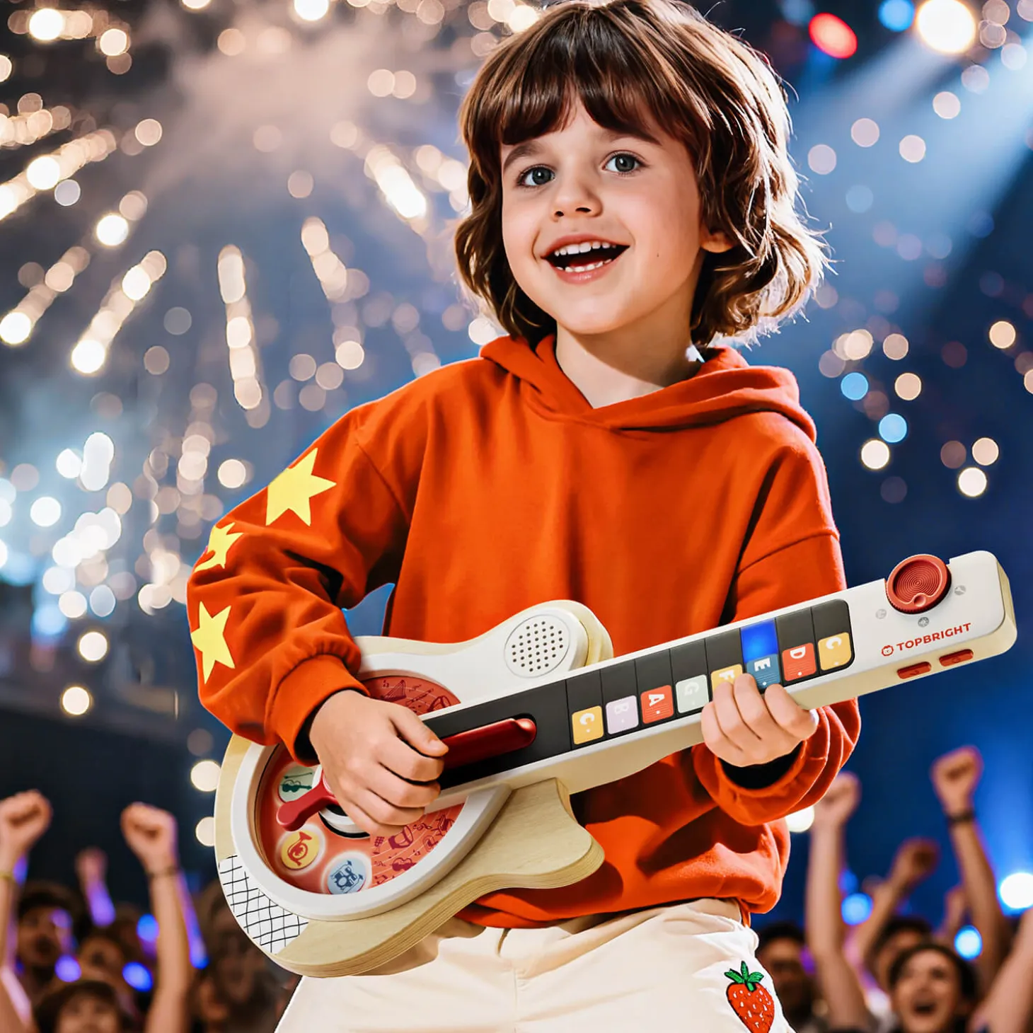 Gitara interaktywna dla dzieci, 18m+