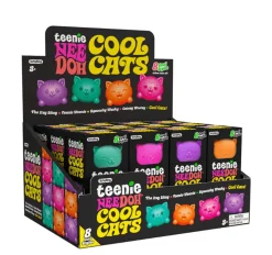 Gniotek sensoryczny Teenie Needoh Cool Cats 3szt. mix kolorów