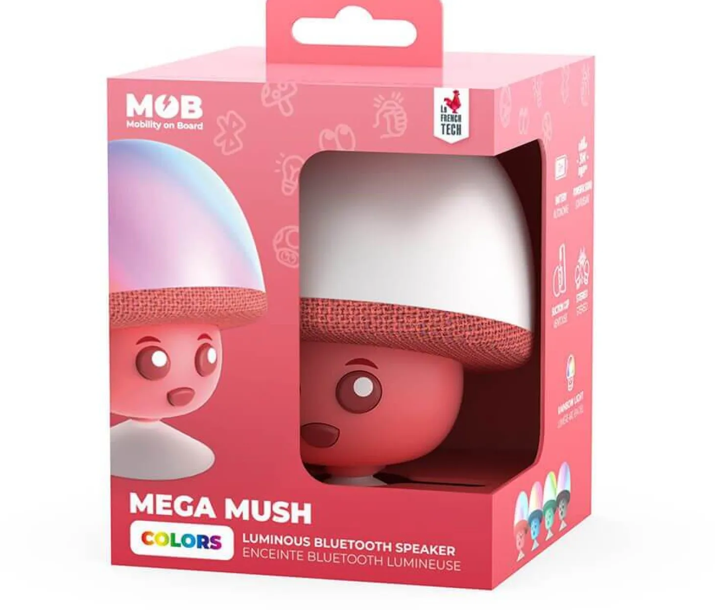 Głośnik Mega Mush - Czerwony