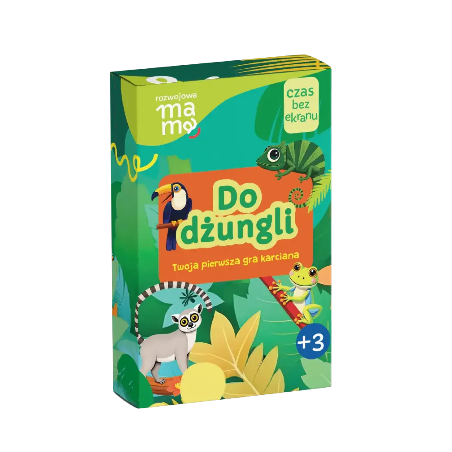 Gra karciana "Do dżungli" 3+