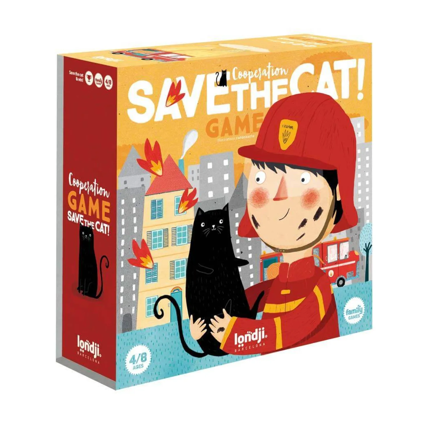 Gra kooperacyjna Save the cat - Uratuj Kotka