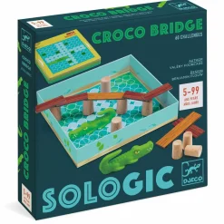 Gra logiczna SoLogic CROCO BRIDGE 5+