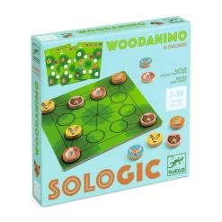 Gra logiczna SoLogic WOODANIMO 7+