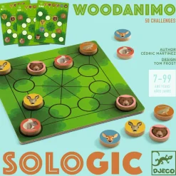 Gra logiczna SoLogic WOODANIMO 7+
